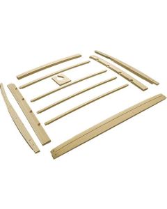 Model A Ford Top Wood Kit - Standard & Deluxe Coupe 45B - USA Made