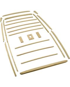 Model A Ford Top Wood Kit - Fordor Sedan 160A & 160B & 160CSlant Windshield