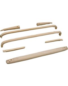 Model A Ford Top Wood Kit - Cabriolet 68C Slant Windshield - USA Made