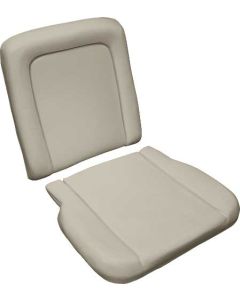 1966-67 Fairlane 500XL and GT/Ranchero Molded Front Bucket Seat Foam Set, 1 Cushion & 1 Backrest