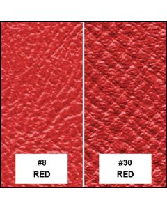 1963 Ford Thunderbird Front Bucket Seat Covers, Vinyl, Red #8 & #30, Trim Code 55