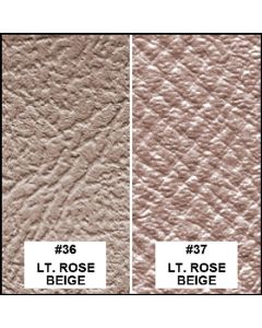 1963 Ford Thunderbird Front Bucket Seat Covers, Vinyl, Light Rose Beige #36 & #37, Trim Code 51