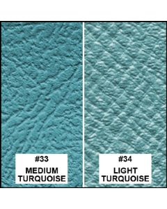 1963 Ford Thunderbird Front Bucket Seat Covers, Vinyl, Medium Turquoise #33 & #34, Trim Code 57