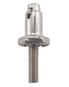 Model A Ford Cinch Double Stud Fastener - On #10-32 MachineScrew - Nickel
