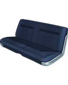 Seat Cover - Front Bench Seat Only - Ford Galaxie 500 2 Door Hardtop - Blue #154