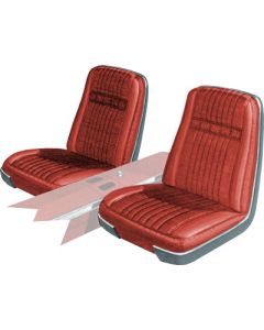 Seat Covers - Front Buckets Only - 1967