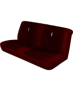 Full Set/ Frt & Rr Bench Seat Cvrs/ Maroon/ Torino Cv