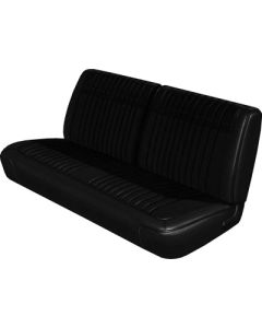 Seat Cover - Split Bench - Ranchero 500 - Black L-958 With Black L-2949 Inserts