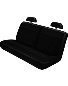 Front Bench Seat Cover/ Black/ Torino & Ranchero