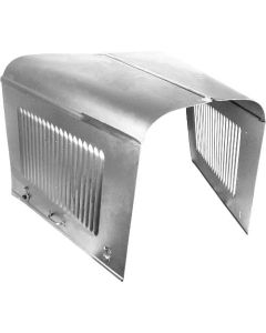 1932 Ford Pickup Hood - Plain Tops with 20 Louvers on Sides