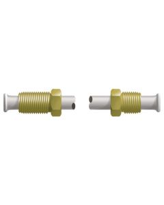 Brake Line - Steel - 1/4 Tubing With 2 Fittings - 40 Length- Ford