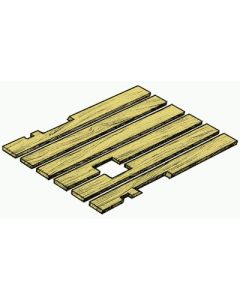 Bed Sub Floor Set - Oak - No Hardware - Ford Pickup Truck