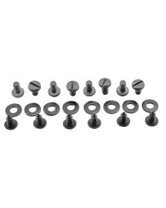 Floor Pan Screw Kit - For Metal Transmission Cover - 22 Pieces - Ford/Mercury