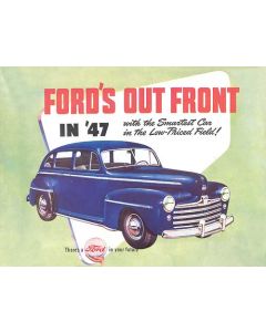 Sales Brochure - Fold-Out Style - Ford Passenger