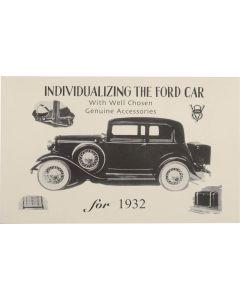 Accessory Brochure - Fold-Out Style - Ford Passenger & Pickup