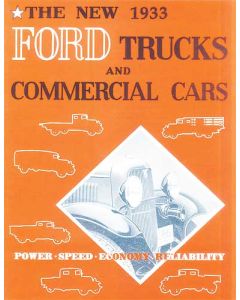 Sales Brochure - The New 1933 Ford Trucks And Commercial Cars