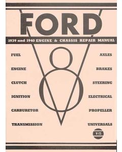 Engine & Chassis Repair Manual - 44 Pages - Ford