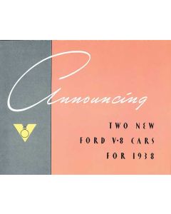 Sales Brochure - Fold-Out Poster Style - Ford Passenger