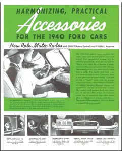 Accessory Brochure - 2 Sided Card - Ford