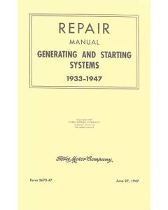 Repair Manual - 42 Pages - Ford
