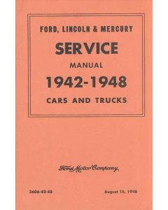 Service Manual/ Ford, Lincoln & Mercury/ 224 Pages