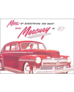 Sales Brochure - Fold-Out Style - Mercury