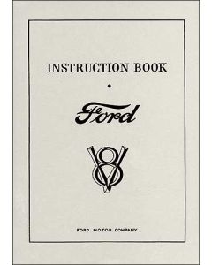 Instruction Book Ford V8 - 62 Pages