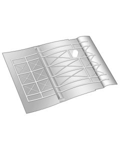 Rear Floor Panel - Ford Roadster & Ford 5 Window Coupe