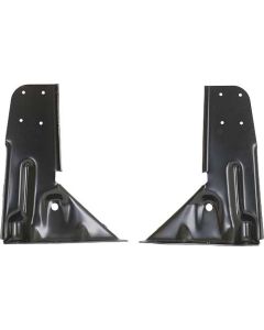 Firewall Replacement Feet - Black EDP Coated - 5 Window Coupe