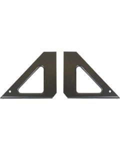 Pillar Braces - Triangular - Painted Black - Coupe & Tudor Sedan