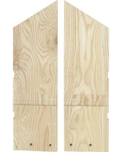 Under Quarter Window Wood Set - Ford 5 Window Coupe
