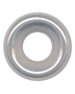 Nickel Plated Finishing Washer - Cup Type - 1/4