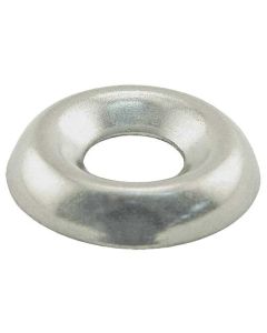 Nickel Plated Finishing Washer - Cup Type - #12