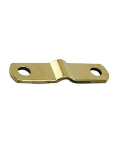 Model T Ford Dash Bracket Set - 5 Pieces - Brass - For 2 Piece Wood Dash - No Hardware Included