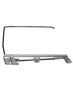 1967-1968 Mustang Hardtop Door Glass Frame Kit, Right
