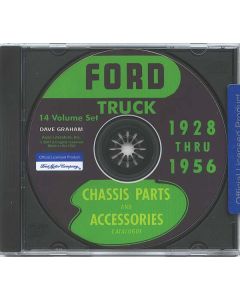 1928-56 Ford Truck Chassis Parts and Accessories Catalog CD