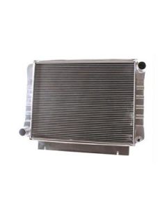 60/63 FULL SIZE FORD GRIFFIN ALUMINUM RADIATOR, V8 WITH MANUAL TRANSMISSION