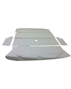 Comet Hardboard Headliner, Hardtop, Parchment, Set, 1964-65