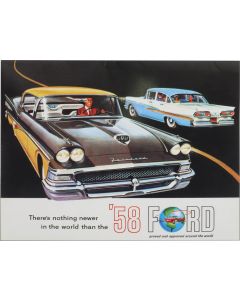 Sales Brochure, 1958 Ford Passenger Car