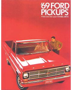 Sales Brochure, 1969 Truck F100/250/350, 12 pages