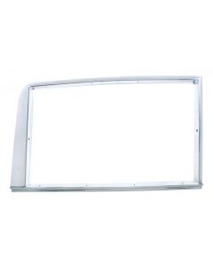 Door Window Garnish Molding, Chrome, Right