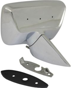 1964-1966 Ford Thunderbird Outside Rear View Mirror with Convex Glass, Right
