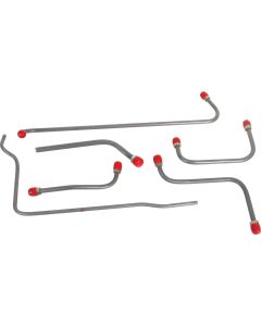 1957 Ford Thunderbird Fuel And Vacuum Line Set, Steel