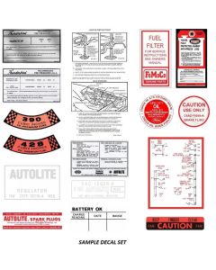 Decal Kit,Deluxe,1958