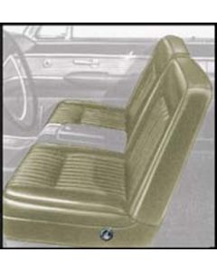 1961 Ford Thunderbird Seat Upholstery, Frt, Pearl Beige With Black Carpet