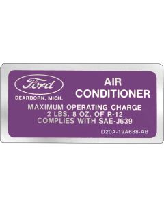1972-1978 Ford Thunderbird A/C Charge