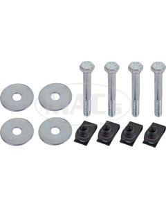 1961-1963 Ford Thunderbird Vent Window to Door 12-Piece Hardware Kit