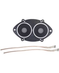 Ken Harrison Speaker Assembly, w/ Dual 3.5" Speakers, 60-63Falcon