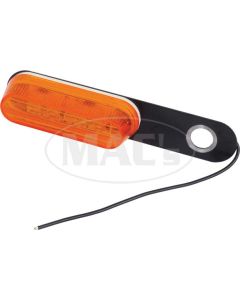 Turn Signal, 6-Volt, Positive Ground, Amber Lens