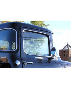 Door glass, one piece solid, Clear